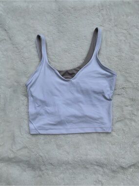 lululemon athletica White align tank top no padding